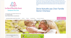 Desktop Screenshot of le-devis-mutuelle-sante.com